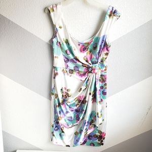 Maggy London floral formal dress